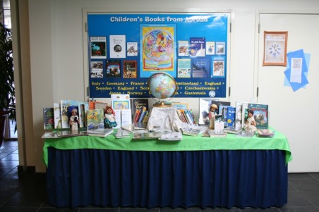 International Book Day display at Northport Library